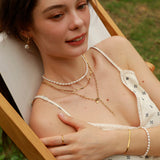 Modern Pearl Earrings