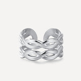 Double Twist Ring